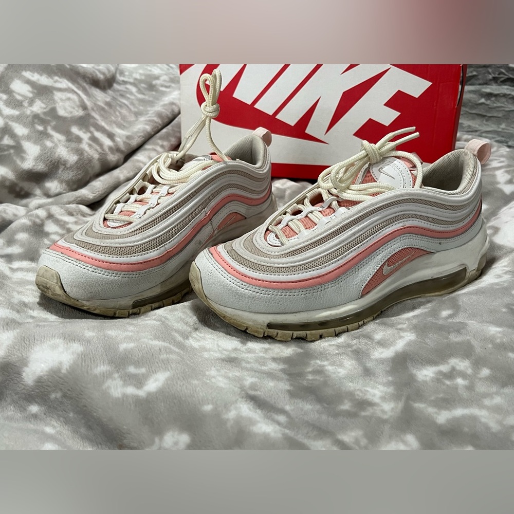 Nike Air Max 97 bleached coral *rare color find* with box